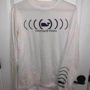 Men’s White Vineyard Vines Graphic Tee